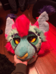 [NO] Mayo-Nay the Serval/Carcal Head by LitchFursuits